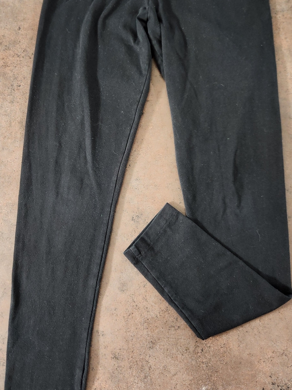 PINK Victoria's Secret Yoga Ankle Leggings Black Women S Stretch Logo